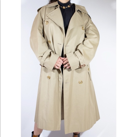 Classic cotton trench coat. Made in Japan. - Picture 4 of 6